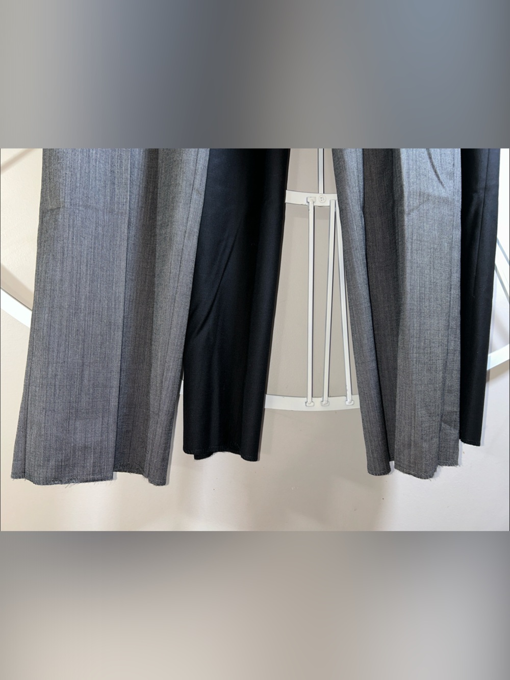 NWT 3x Nordstrom Men's Dress Pants Trio - 2x size 38 Black, Gray & Tan 38x34 - Picture 7 of 16